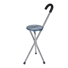 Stainless Steel Elderly Folding Crutch Chair