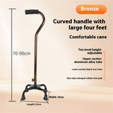 Stainless Steel Anti-slip Crutches For The Elderly