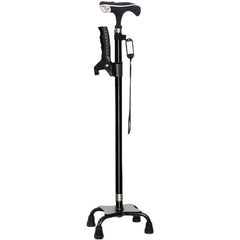 Elderly Non-slip Multi-function Automatic Alarm With Light Telescopic Walking Stick