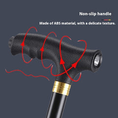 Retractable Mountaineering With Lights For The Elderly