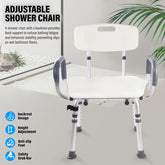 Removable Open Elderly Bathing Alloy Bath Chair