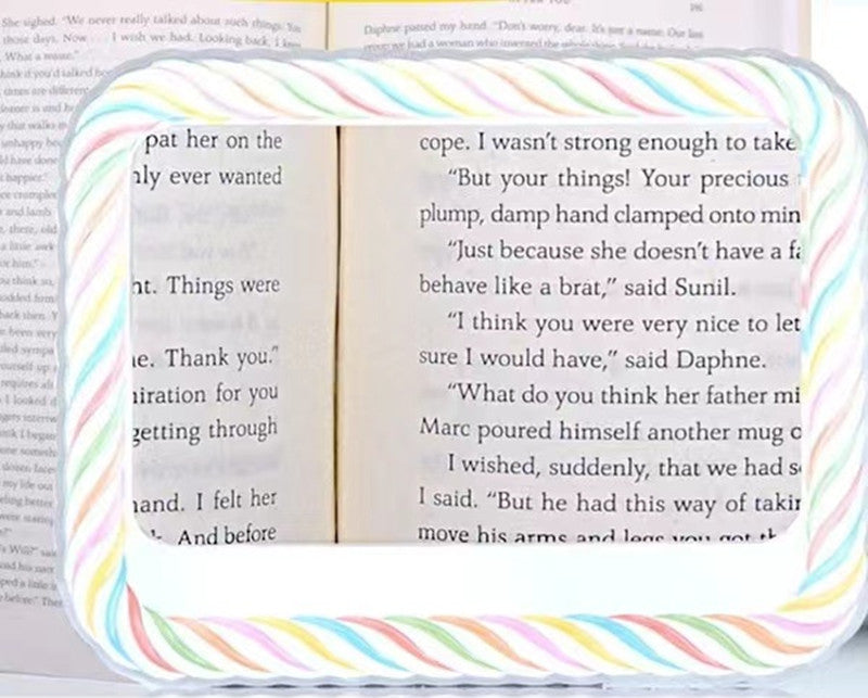 Old People Read Magnifying Glasses